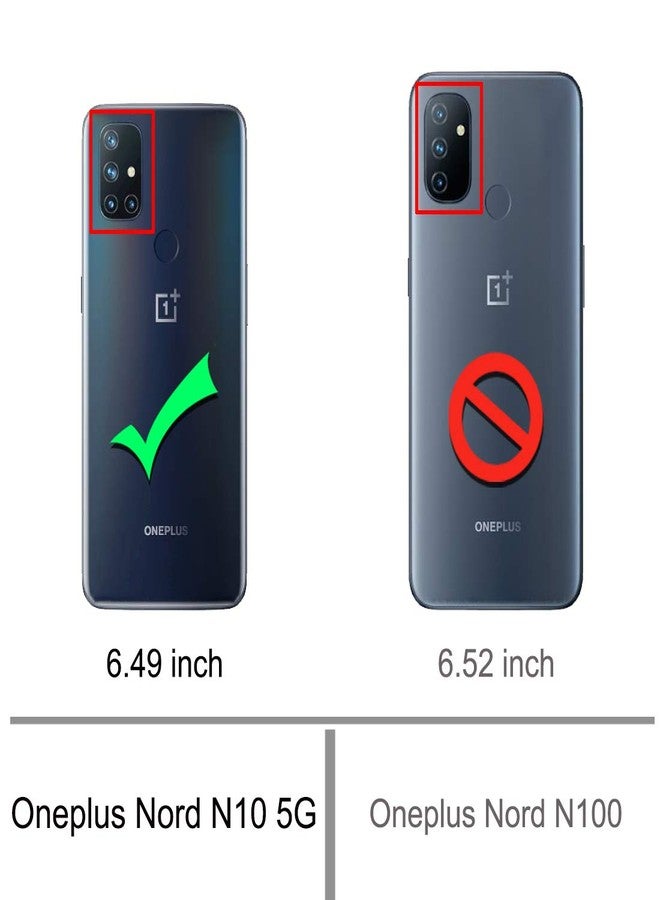 أوسوفر جراب Osophter لهاتف OnePlus Nord N10، غطاء حماية مرن من مطاط TPU مقاوم للصدمات، مناسب لهاتف OnePlus Nord N10 5G (أزرق داكن) - Image 2
